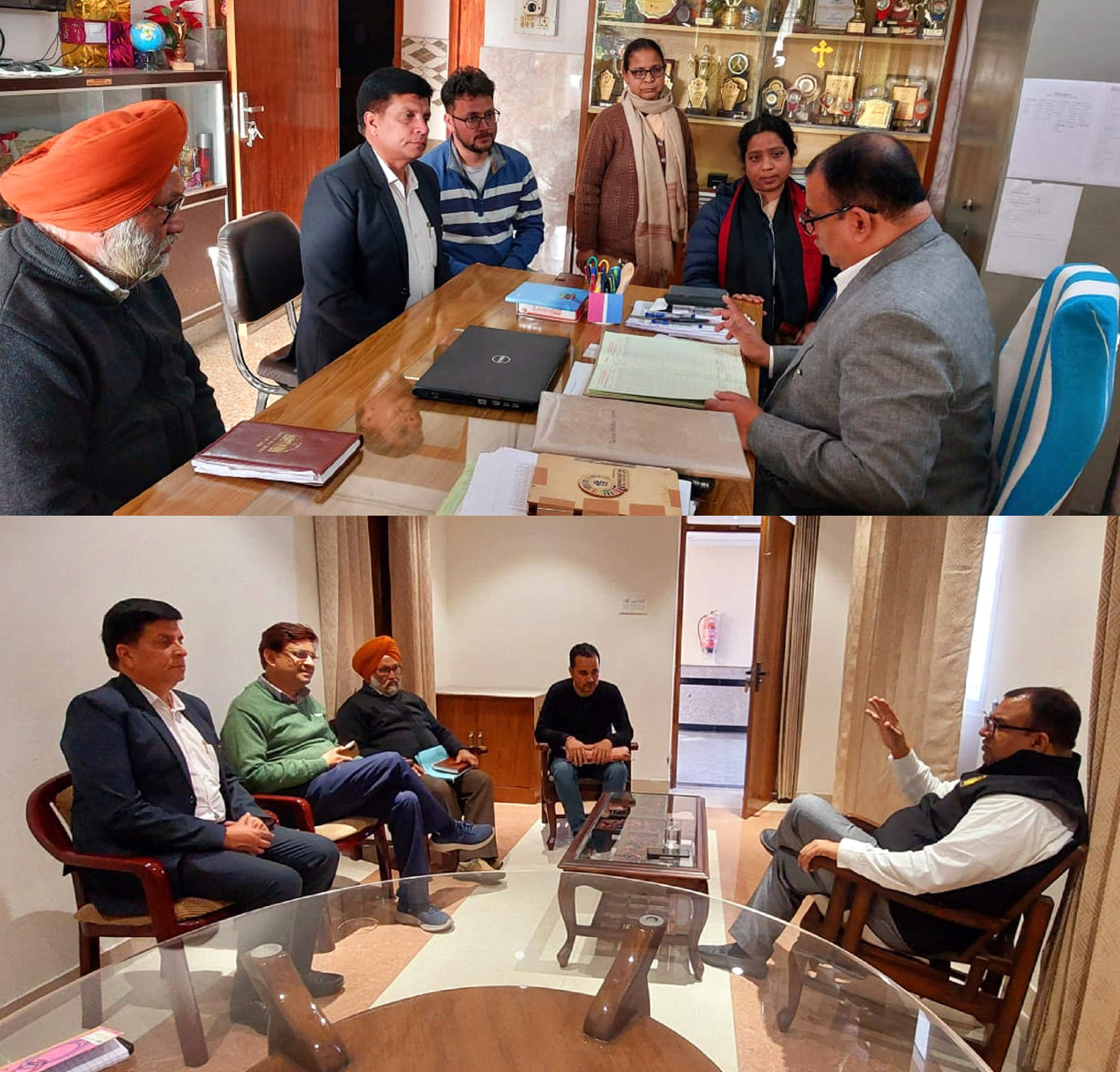 Special Monitor of National Human Rights Commission visited Prem Ashram and Observation Home Samurkalan of Una district.